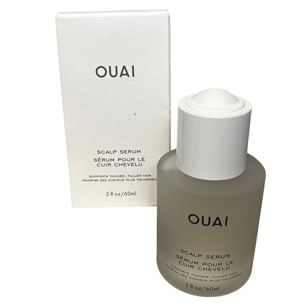 OUAI Scalp Serum 2 fl oz 60ml Supports Thicker Fuller Hair New in Box